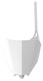 Front Number Plate White