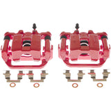 Power Stop 17-19 Nissan Leaf Rear Red Calipers - Pair
