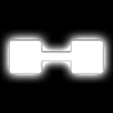 ORACLE Lighting Universal Illuminated LED Letter Badges - Matte Wht Surface Finish - H SEE WARRANTY