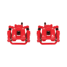 Power Stop 03-08 Infiniti FX35 Rear Red Calipers w/Brackets - Pair
