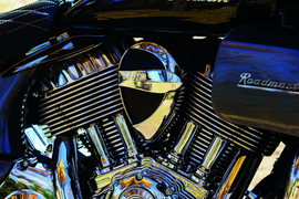 Kuryakyn Horn Cover John Shope Series Chrome