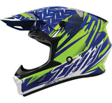 THH Helmets T710XR Assault Blue/Yellow - XS