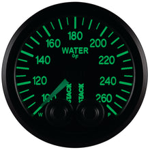 Load image into Gallery viewer, Autometer Stack Pro Control 52mm 100-260 deg F Water Temp Gauge - Black (1/8in NPTF Male)