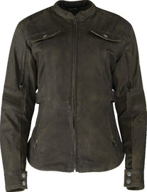 Speed and Strength Fast Times Jacket Womens Olive - Large
