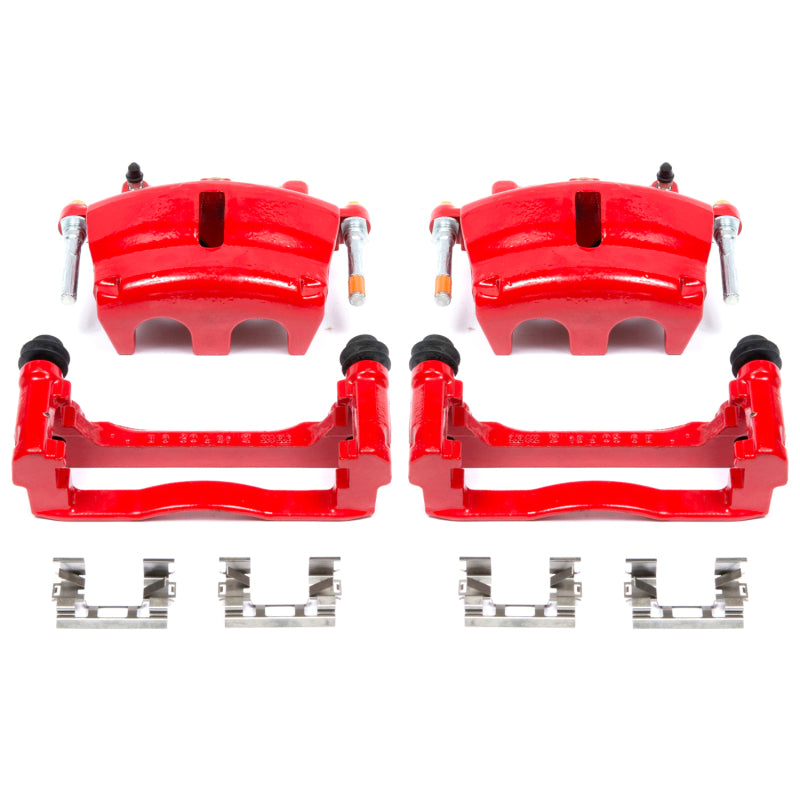 Power Stop 06-07 Buick Rainier Front Red Calipers w/Brackets - Pair