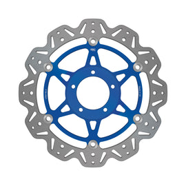 EBC 10-13 Ducati Monster 796 Front Left/Right Vee Floating Blue Rotor