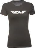 Women'S Fly Corporate Tee Black Sm