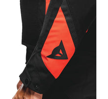 Load image into Gallery viewer, Dainese Energyca Air Tex Jacket Black/Fluorescent-Red Size - 54