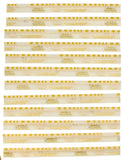 Clevite Plastigage Yellow Plastigage - 12 Pack