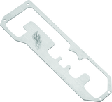 DragonFire Racing 19-22 Honda Talon Shifter Plate  - Stainless Steel