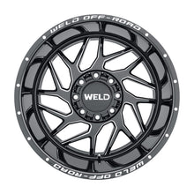 Load image into Gallery viewer, Weld Off-Road W117 20X9 Fulcrum 6X135 6X139.7 ET00 BS5.00 Gloss Black MIL 106.1