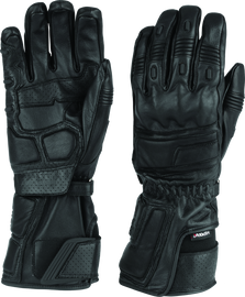 FIRSTGEAR Athena Long Gloves Black Womens - Medium