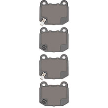 Load image into Gallery viewer, DFC 03-25 Infiniti G35 Rear Active Performance Pads and Hardware Kit