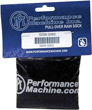 Load image into Gallery viewer, Performance Machine Super Gas Air Cleaner and Universal Pull-Over Rain Sock