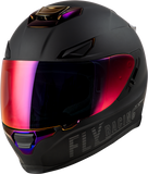 Sentinel Recon Helmet Matte Black/Purple Chrome Lg