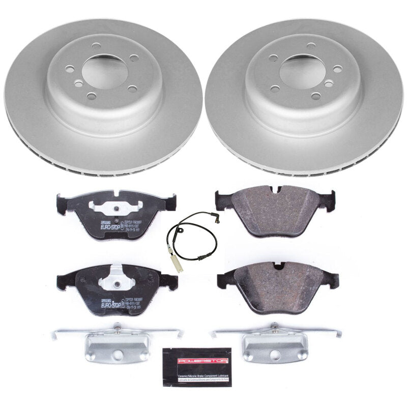 Power Stop 08-10 BMW 535i Front Euro-Stop Brake Kit