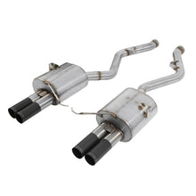 Load image into Gallery viewer, Dinan 08-13 BMW M3 (E92/E93) Free Flow Axleback Exhaust System - Black Tips