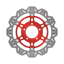 Load image into Gallery viewer, EBC 03-04 Triumph Hinckley Daytona 600 Front Left/Right Vee Floating Red Rotor