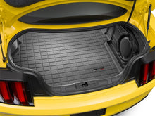 Load image into Gallery viewer, WeatherTech 2015+ Ford Mustang w/ Shaker Pro Audio System Cargo Liners - Black