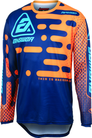 Answer 23.5 Arkon Boost Jersey Navy/Orange/Blue - XL