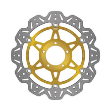 Load image into Gallery viewer, EBC 04-06 Ducati 749 Dark Monoposto/Biposto Front Left/Right Vee Floating Gold Rotor