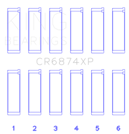 King Subaru EZ30/EZ30D (Size STDX) Performance Rod Bearing Set