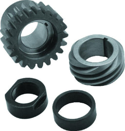 S&S Cycle 1990+ BT Pinion Shaft Conversion Gear Kit - Red