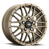 ITP Hurricane 18x6.5 / 4x156 BP / 4+2.5 Offset Bronze Wheel