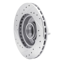Load image into Gallery viewer, R1 78-93 Ford Granada Front Right Drilled &amp; Slotted Silver Brake Rotor