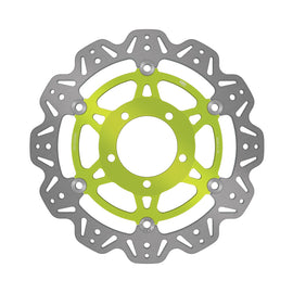 EBC 13-17 Kawasaki ZX-6R ZX 636 E Front Left/Right Vee Floating Green Rotor