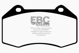 EBC 07-08 Chevrolet Cobalt 2.0 Supercharged (SS) Ultimax2 Front Brake Pads
