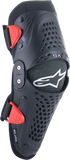 Sx-1 Youth Knee Protector Black/Red Sm/Md