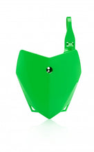 Load image into Gallery viewer, Acerbis 10+ Kawasaki KLX110/110L Front Number Plate - Green