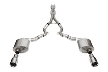 Load image into Gallery viewer, Corsa 24-25 Ford Mustang GT Xtreme 3in Cat-Back Dual Rear Exhaust w/4.5in Straight-Cut Polish Tips