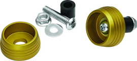 Kuryakyn Lodestar Axle Sliders Gold