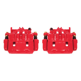 Power Stop 13-16 Scion FR-S Front Red Calipers w/Brackets - Pair