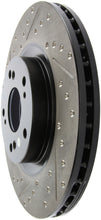 Load image into Gallery viewer, StopTech 02-06 Acura RSX Type S / 06-09 Honda Civic Si Slotted &amp; Drilled Right Front Rotor