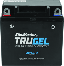 Load image into Gallery viewer, BikeMaster TruGel Battery MG9-4B1