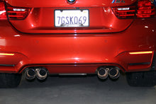 Load image into Gallery viewer, Dinan 15-20 BMW M3/M4 (F80/F82/F83) Free Flow Axleback Exhaust System - Black Tips