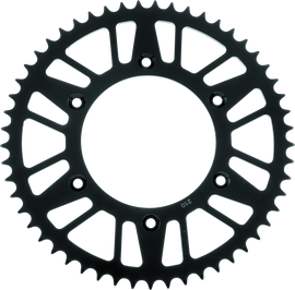BikeMaster Beta Rear Steel Sprocket 520 52T - Black