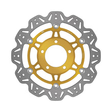 Load image into Gallery viewer, EBC 03-04 Triumph Hinckley Daytona 600 Front Left/Right Vee Floating Gold Rotor