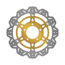 EBC 03-04 Triumph Hinckley Daytona 600 Front Left/Right Vee Floating Gold Rotor