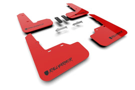 Rally Armor 22-25 Subaru WRX Red UR Mud Flap Altered Font Black Logo