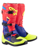 Tech 3 Boots Bright Red/Blue/Fluo Yel Sz 15