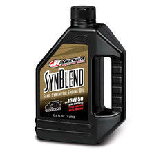 Load image into Gallery viewer, Maxima Synthetic Blend Ester 15W-50 - 1L