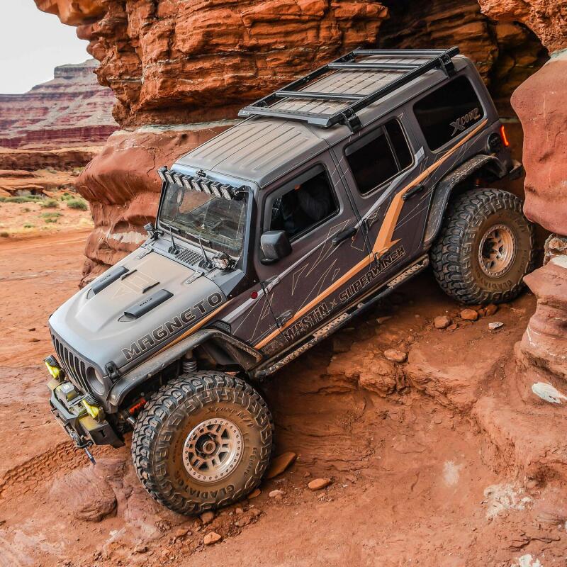 Westin 18-26 Jeep Wrangler JL Unlimited Mesa Roof Rack