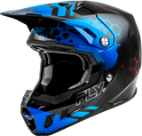 Youth Formula Cc Tektonic Helmet Black/Blue/Red Yl
