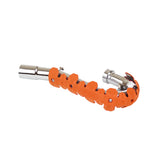 Armadillo Head Pipe Guard Long Orange