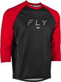 Ripa 3/4 Sleeve Jersey Black/Red Md