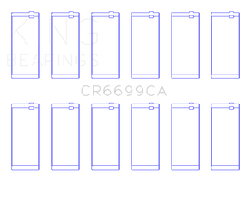 King Dodge Cummins B-Series L6 (Size Standard) Connecting Rod Bearing Set